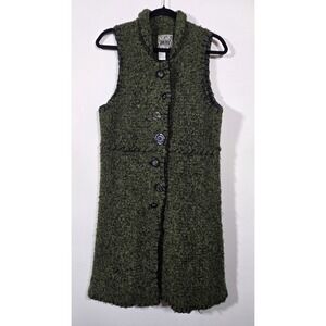 Curio Long Green Vest